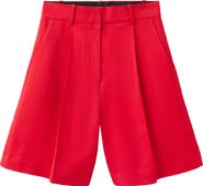 MANGO Straight Fit Bermuda Shorts