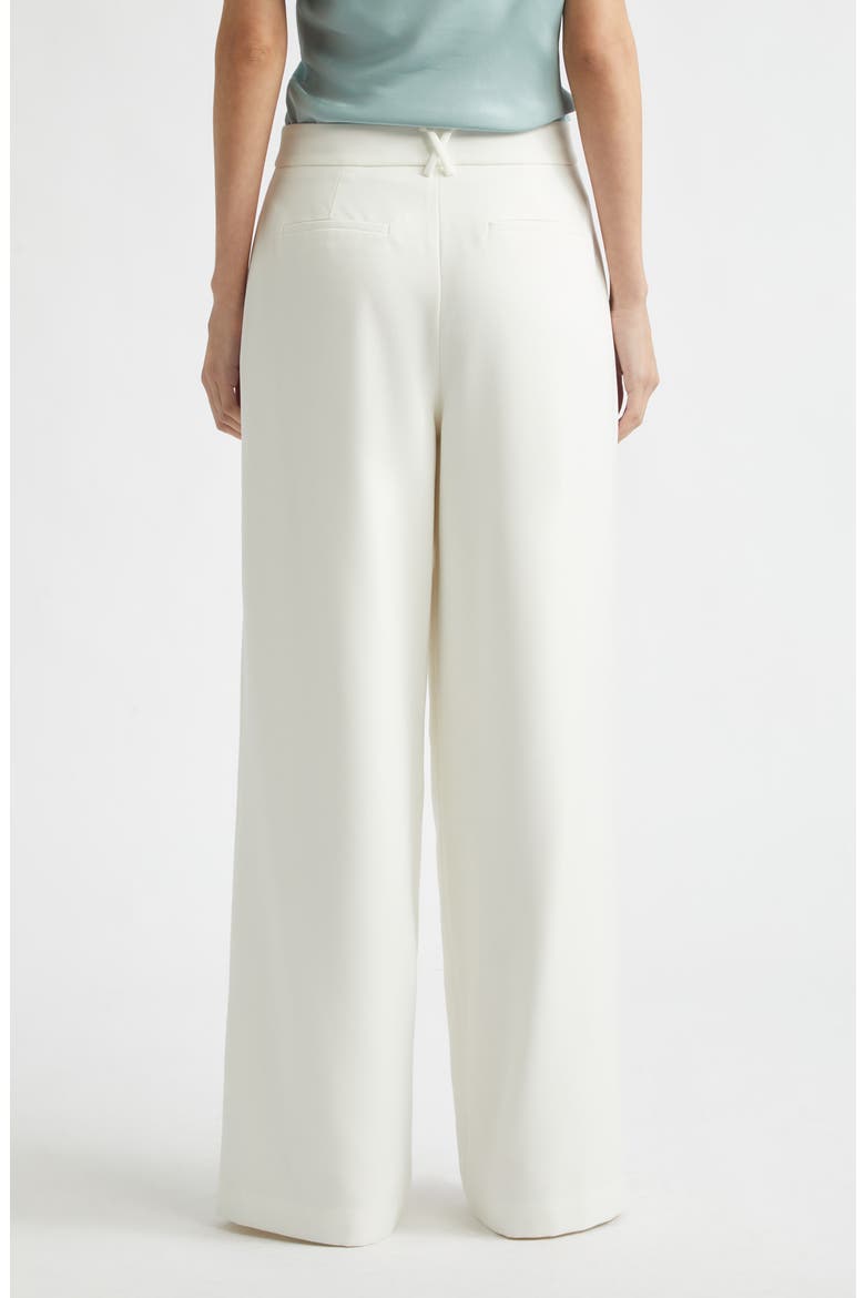 Solara Pleat Front Wide Leg Pants, Alternate, color, OPTIC