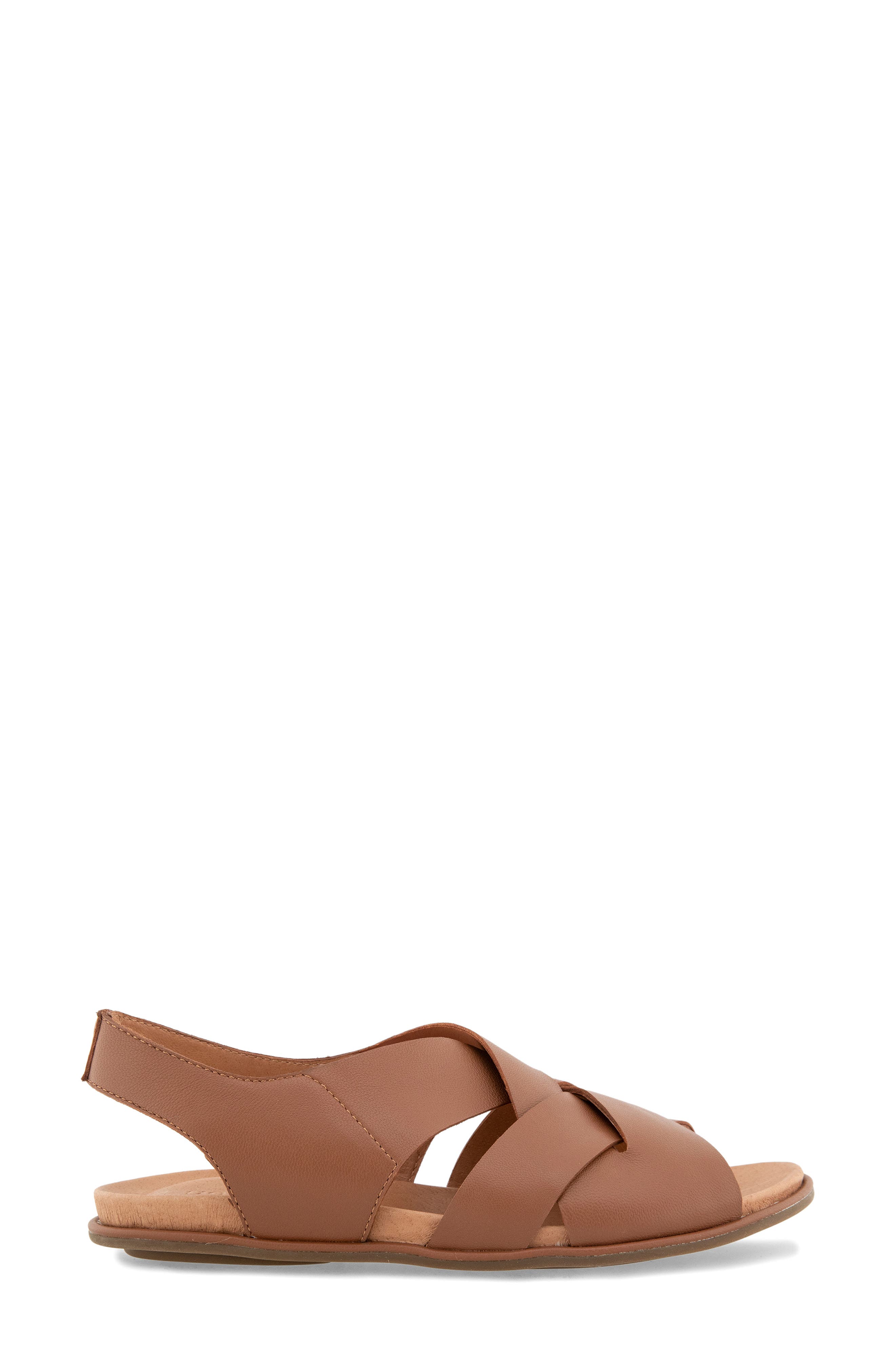 Gentle Souls Laken Slingback Sandal, Alternate, color, Luggage Leather
