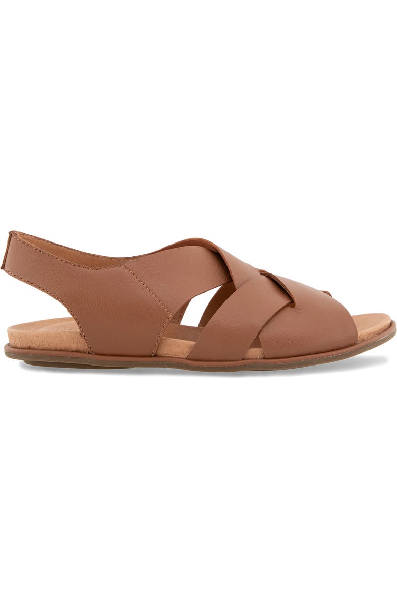 Gentle Souls Laken Slingback Sandal, Alternate, color, Luggage Leather