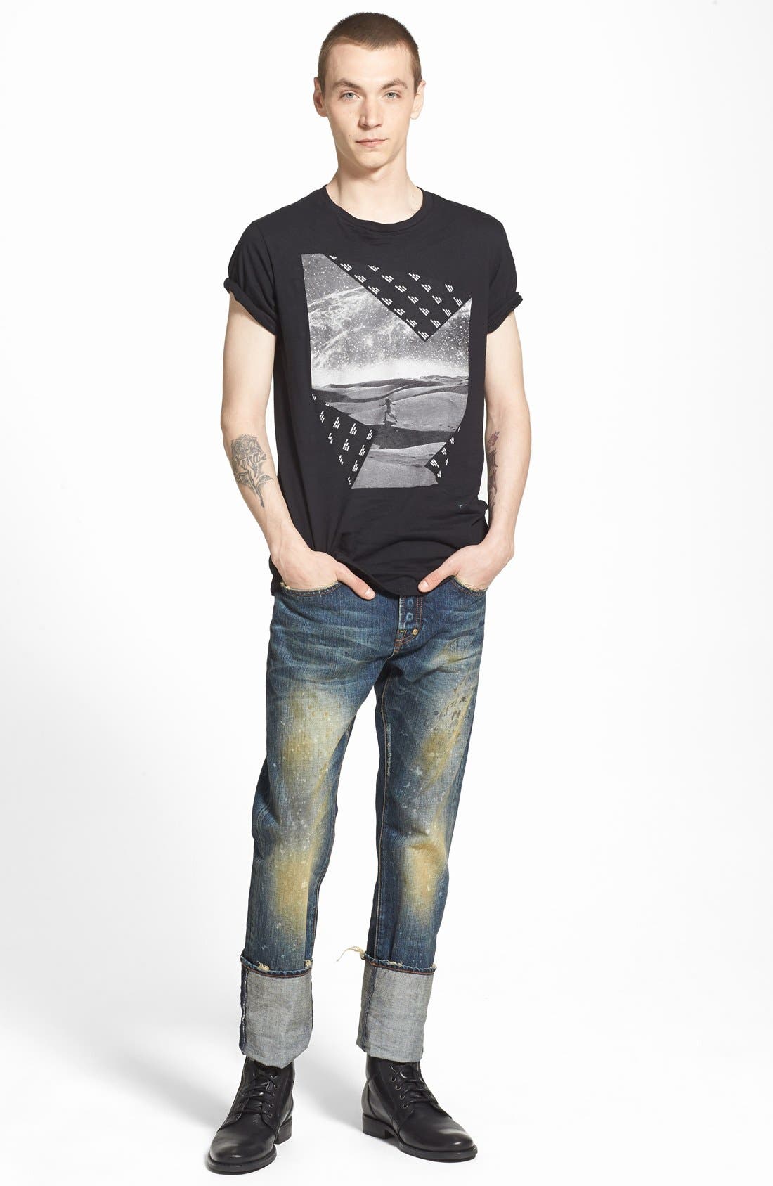 The Rail 'Jester' Zip Boot, Alternate, color, 