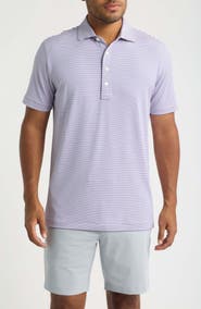 Peter Millar Rondo Crown Crafted Stripe Performance Jersey Polo
