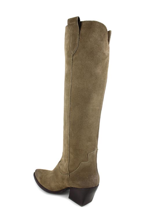 Zigi Valezka Knee High Boot In Brown