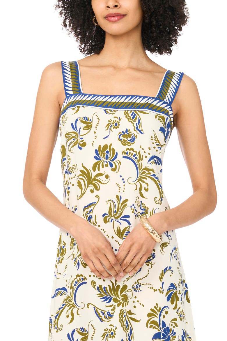 Smocked Back Maxi Dress, Alternate, color, NEW IVORY