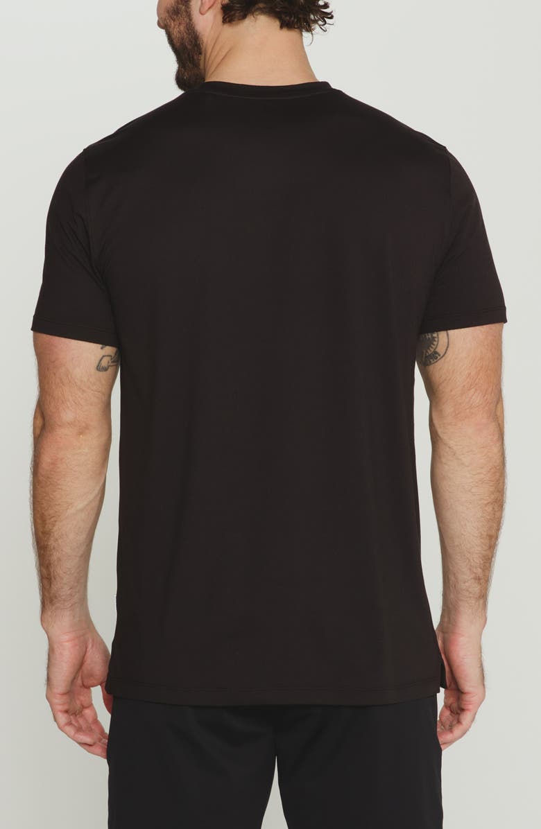 7 Diamonds Core Crewneck T-Shirt, Alternate, color, Black