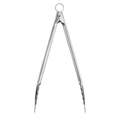 16 Inch Stainless Steel Locking Tongs, Silver