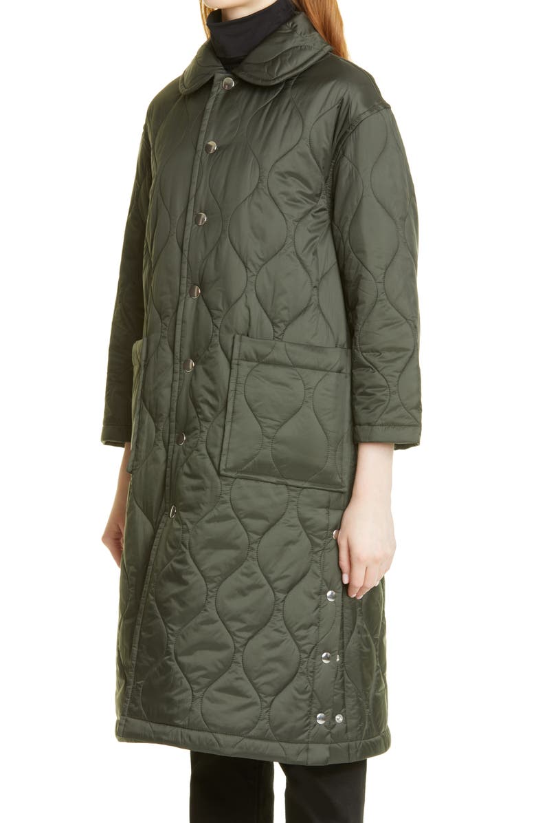 Tao Comme des Garçons Tricot Comme des Garçons Quilted Nylon Puffer Coat, Alternate, color, 