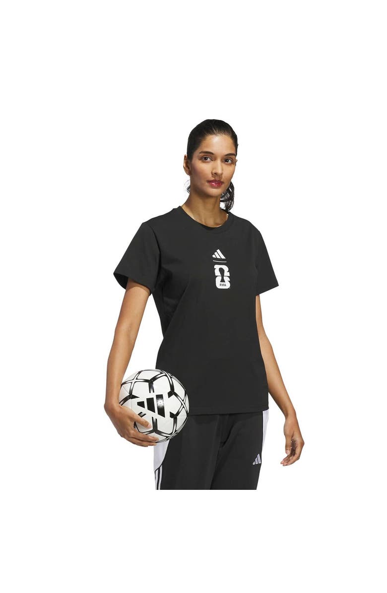adidas Women's adidas Black 2026 FIFA World Cup Official Graphic T-Shirt, Alternate, color, Black
