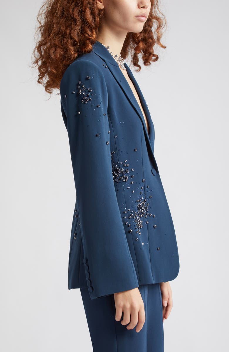 Cinq à Sept Cheyenne Rhinestone Embellished Blazer, Alternate, color, 