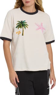 Billabong <p>Fun Paradise Ringer Graphic T-Shirt</p>