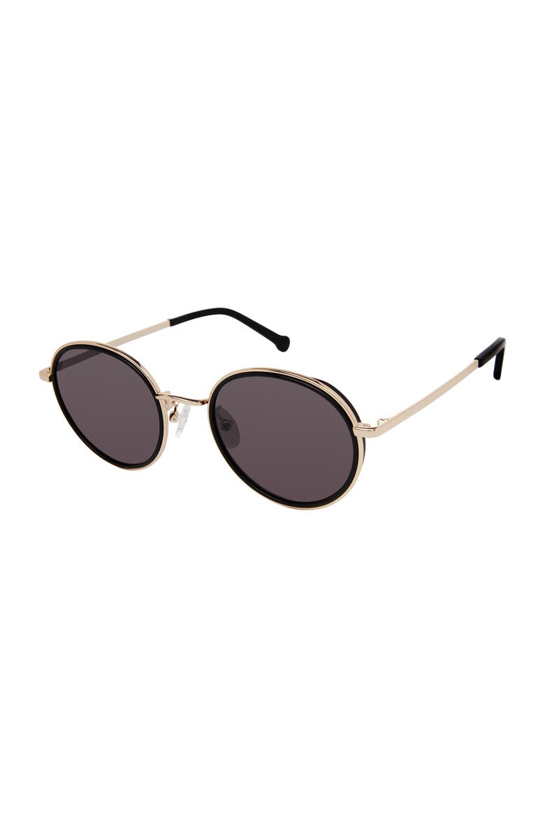 Lenny Sunglasses, Main, color, Black/ Gold