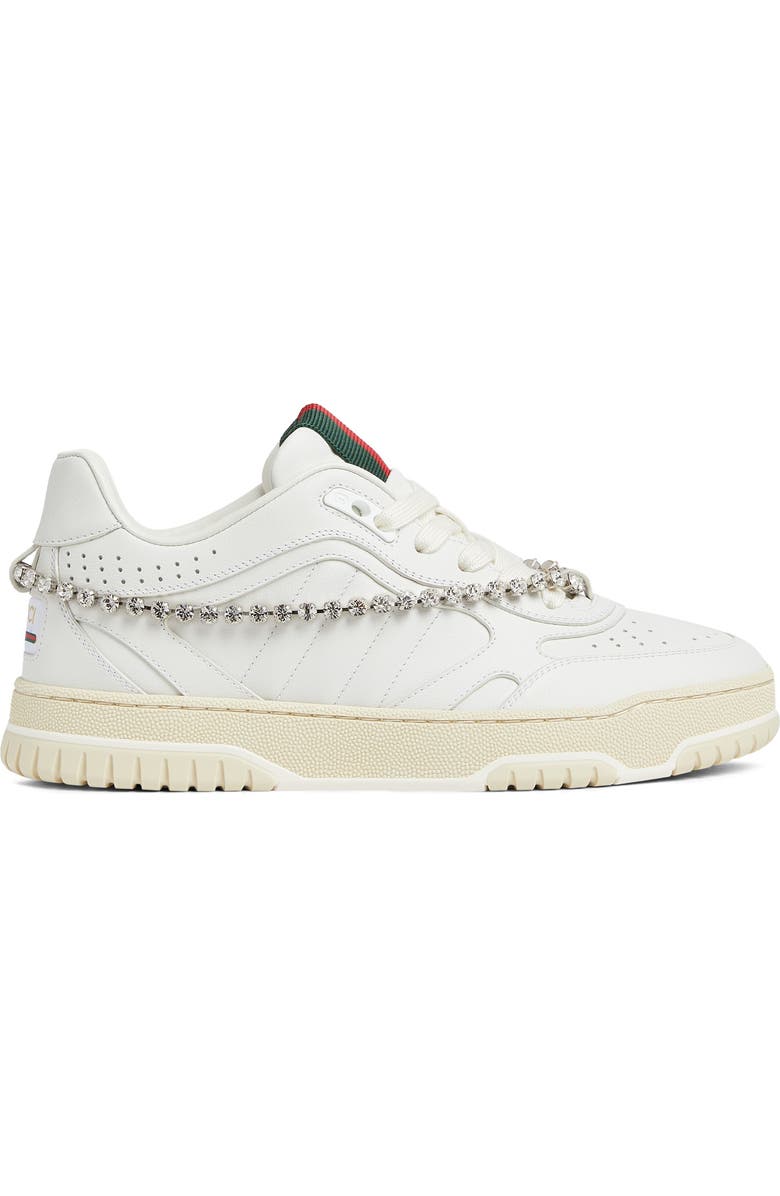 Gucci Re-Web Chain Detail Sneaker, Alternate, color,