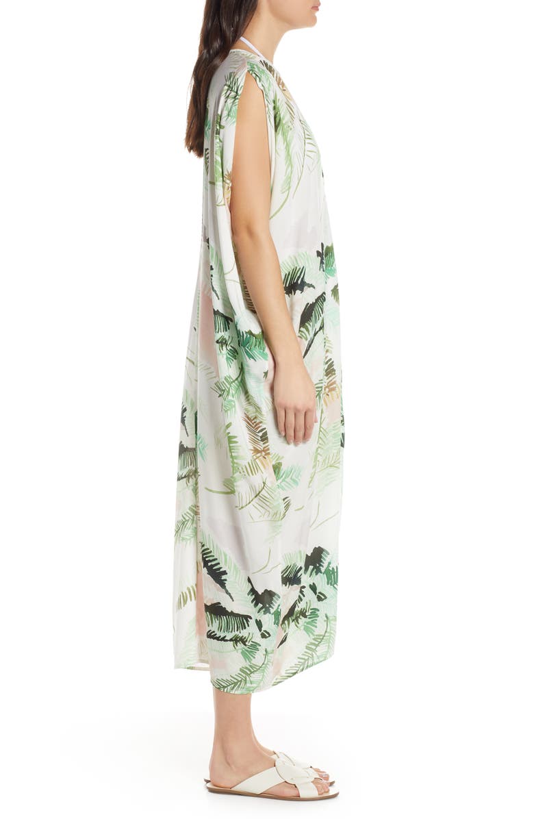 Lenny Niemeyer Floral Cover-Up Caftan, Alternate, color, 