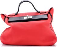 Pre-Owned Hermes 24/24 Bag Bicolor Togo with Swift 35