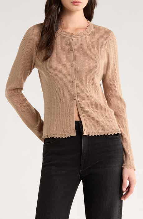 CeCe Pointelle Cardigan