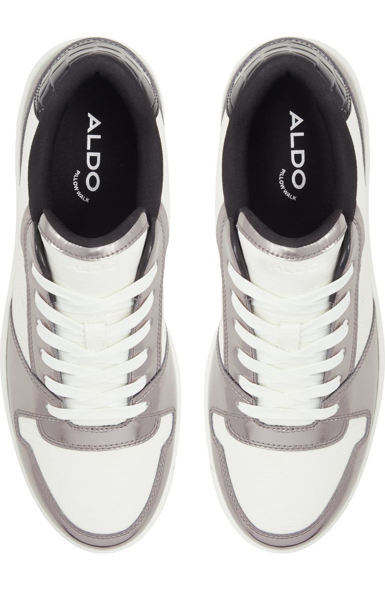 ALDO Zethan Sneaker, Alternate, color, Silver