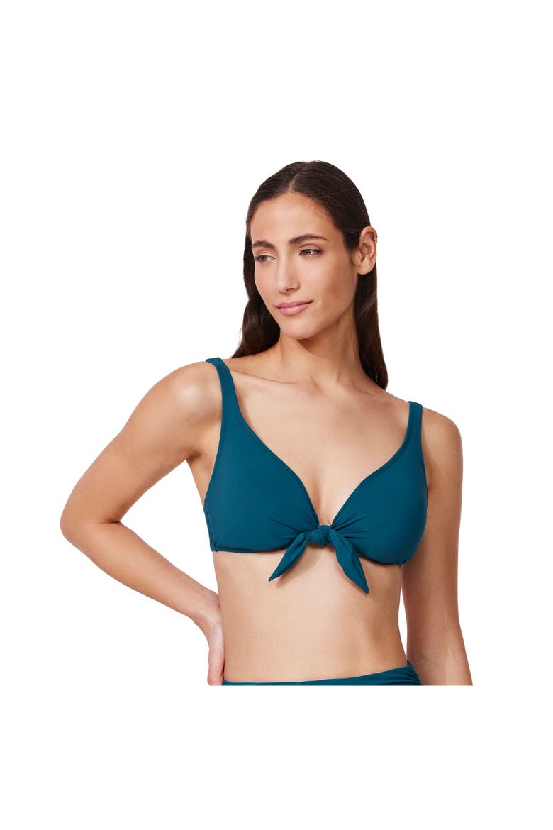 Tutti Frutti Fashion Underwire Bikini Top, Alternate, color, Petrol