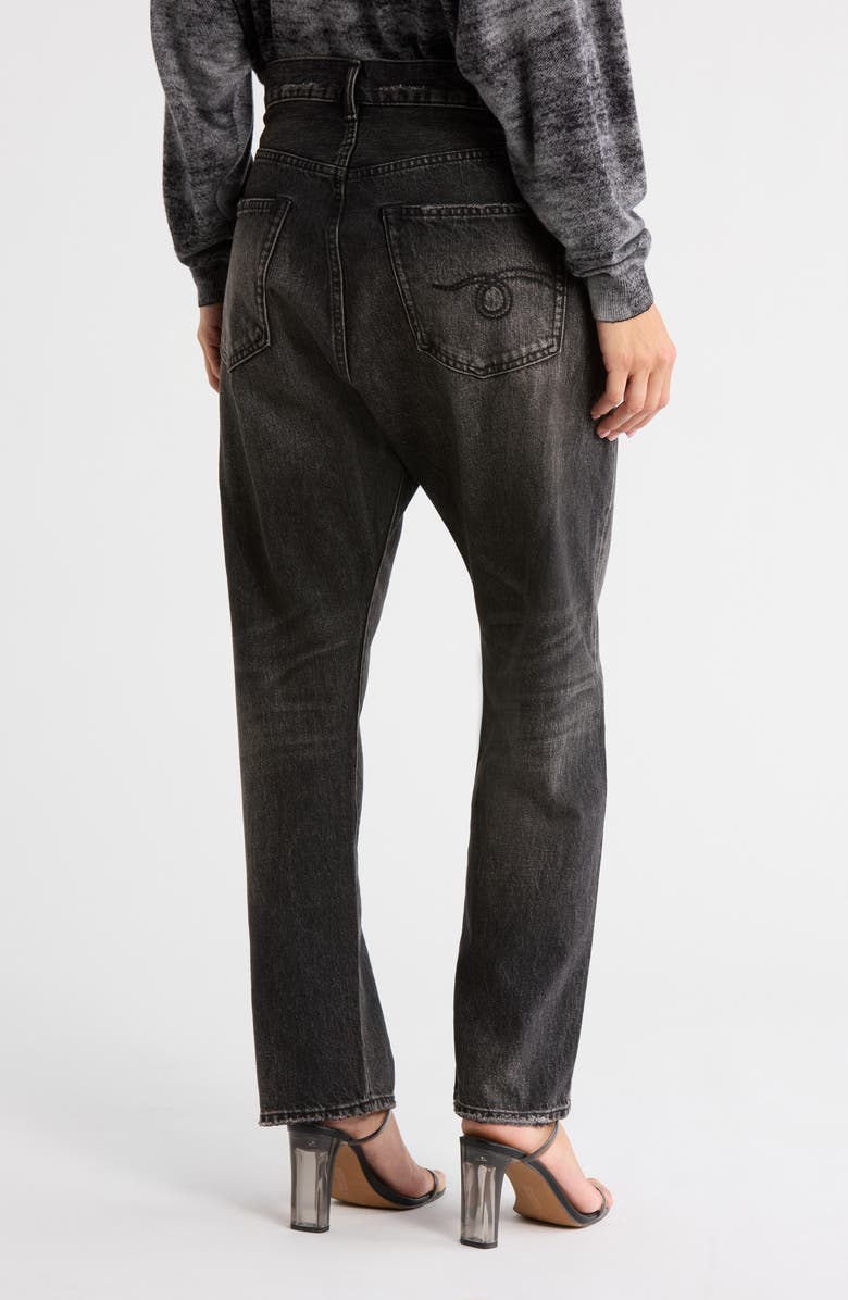 R13 Crossover Straight Leg Jeans, Alternate, color, 