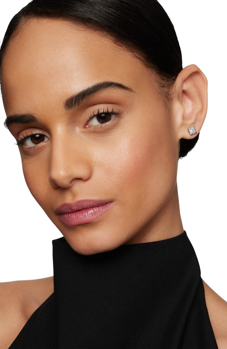 David Yurman Petite Chatelaine<sup>®</sup> Pavé Diamond Stud Earrings, Alternate, color, Diamond