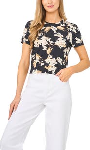 Ted Baker Spencer Floral Short Sleeve Top