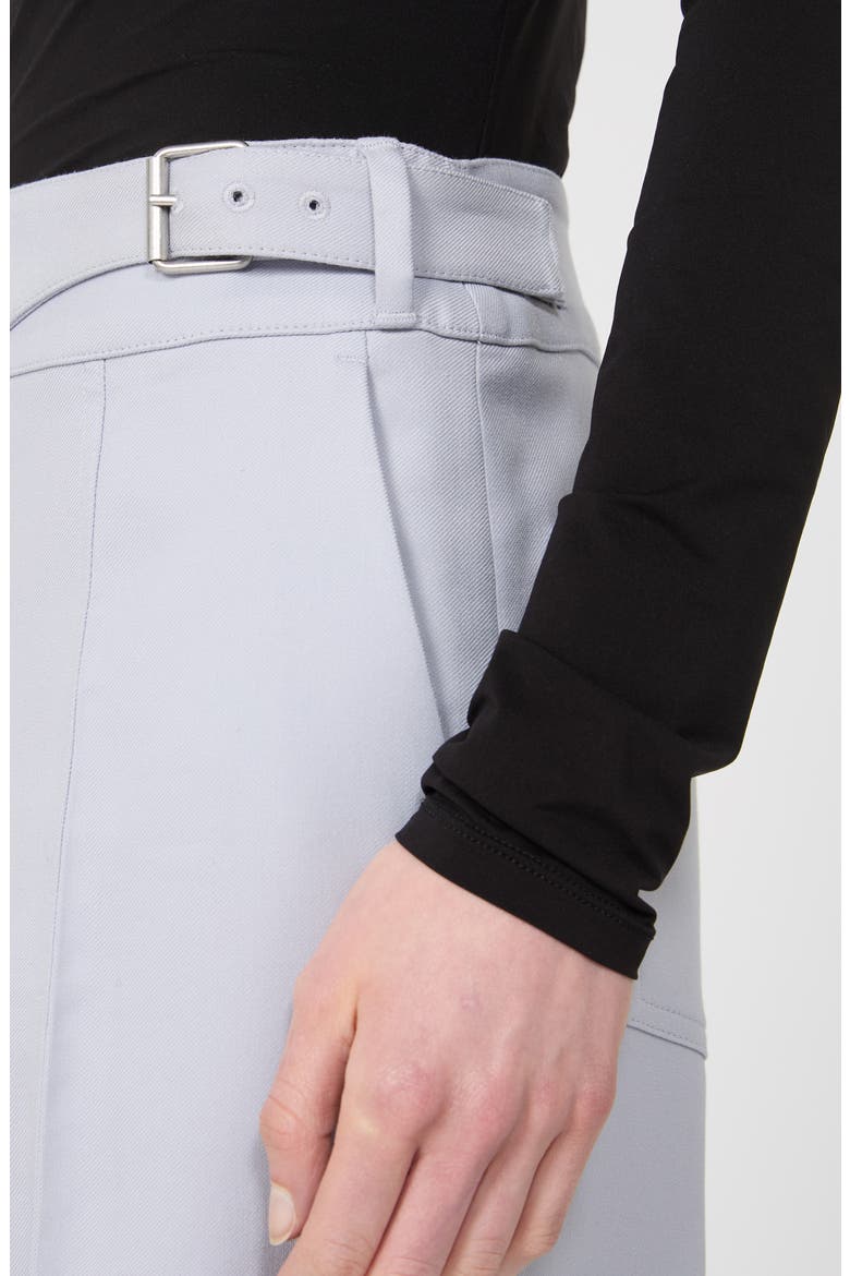 Salita Cotton Blend Twill Wide Leg Pants, Alternate, color, MEDIUM GREY
