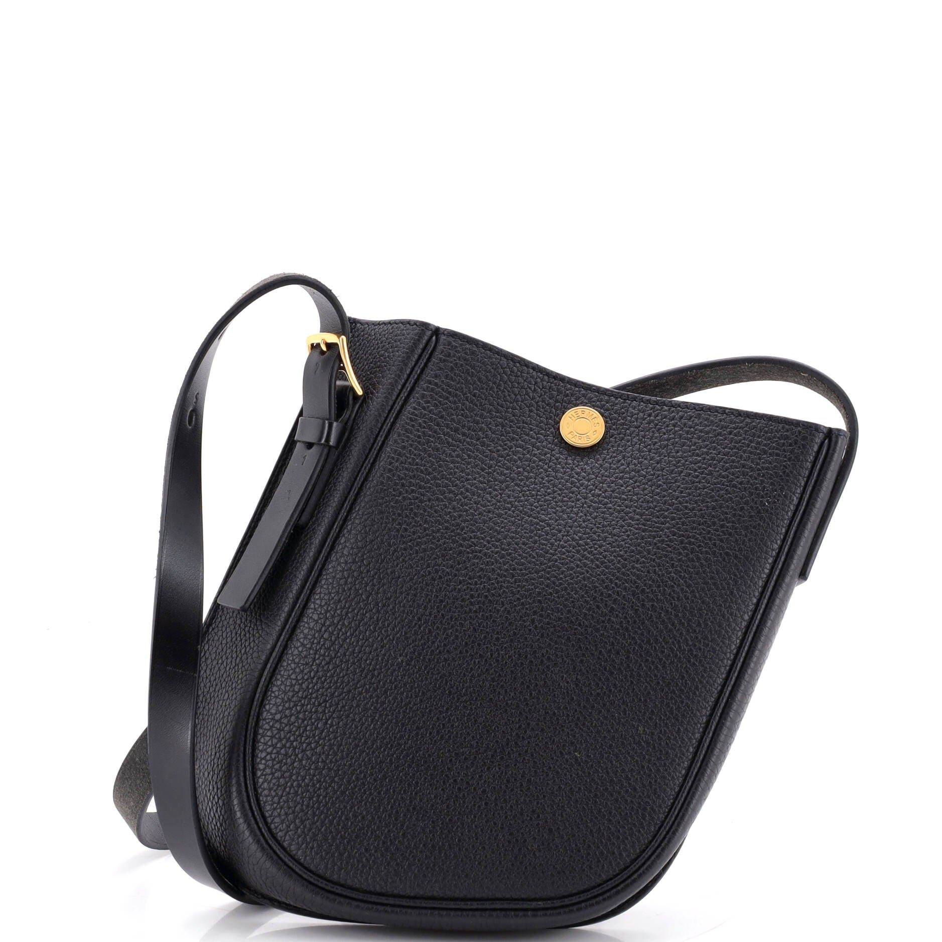 Perspective Cavaliere Bag Togo and Vache Hunter 21, Main, color, Black