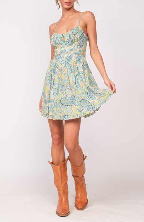 Sweetheart Neck Minidress