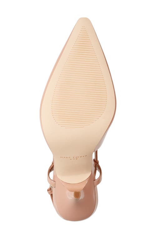 Marc Fisher Ltd Torry Slingback Pointed Toe Pump In Brown