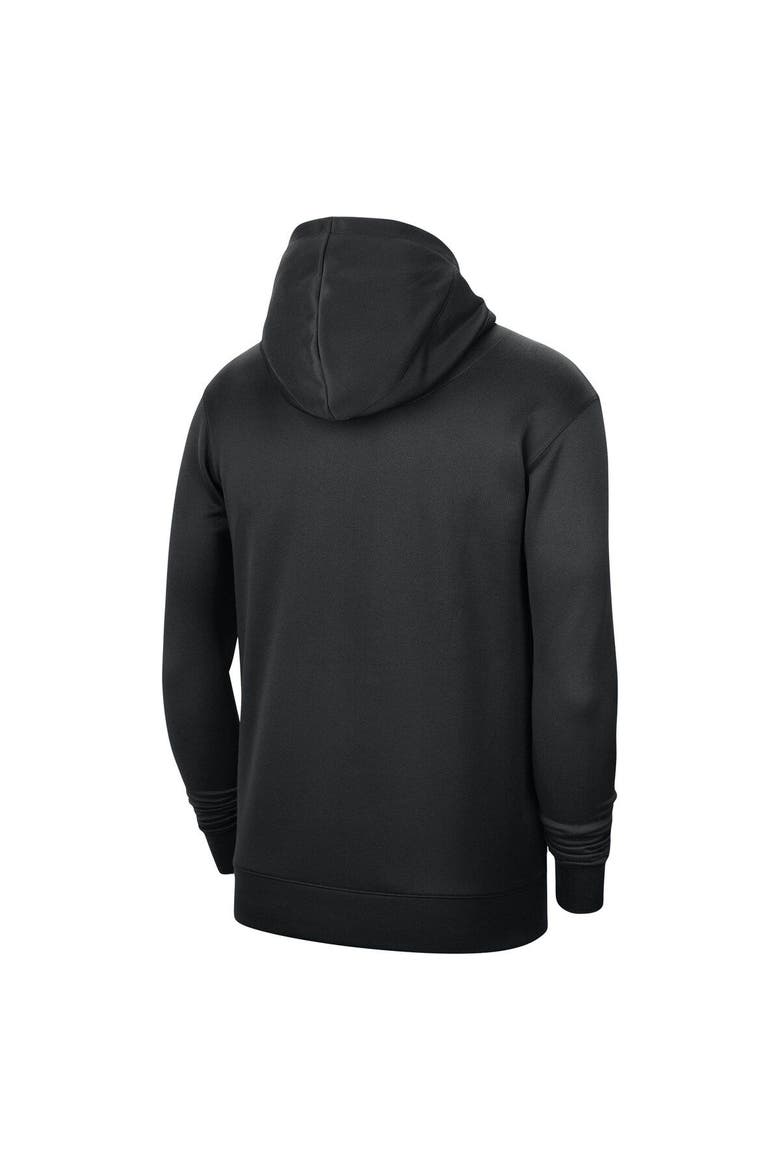 Unisex Nike Black Atlanta Hawks 2023/24 Performance Spotlight On-Court Practice Pullover Hoodie, Alternate, color, Black