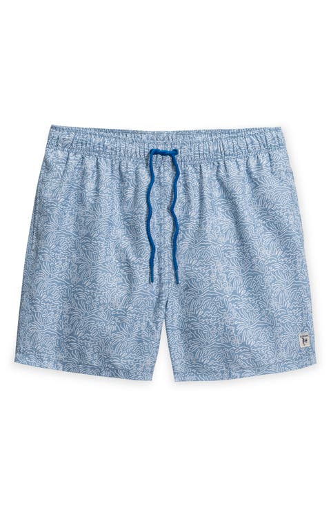 Kids' Palm Print Swim Trunks (Little Kid & Big Kid)
