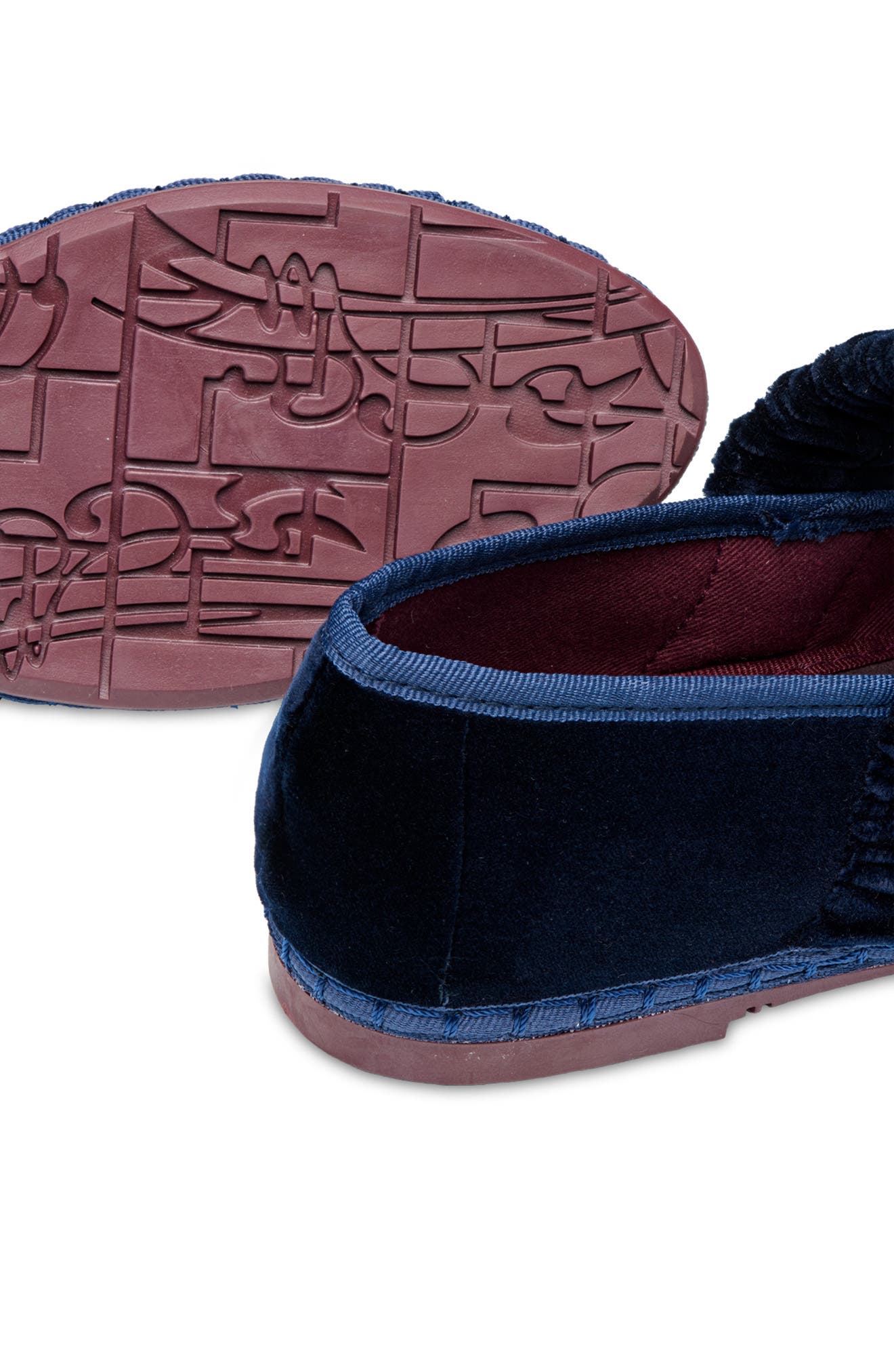 Mafalda Molly Mary Jane Flat, Alternate, color, BLUE