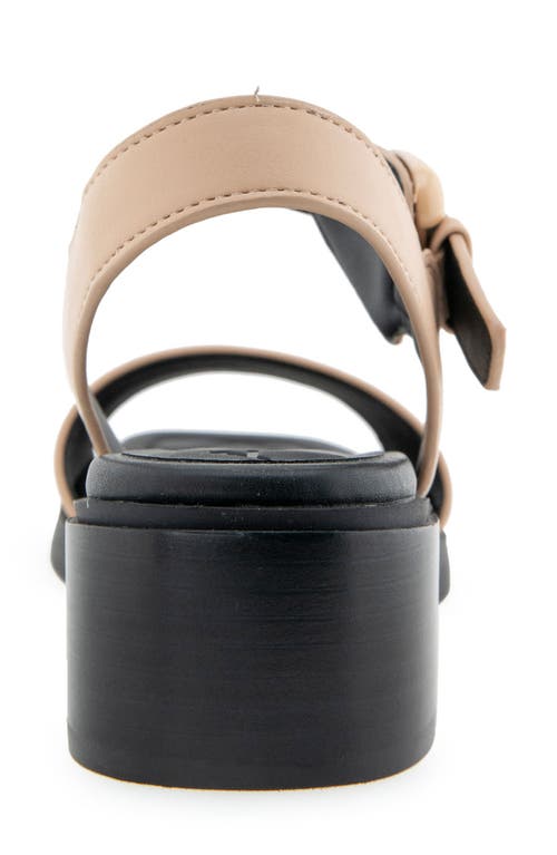 Aerosoles Dorian Block Heel Ankle Strap Sandal In Multi