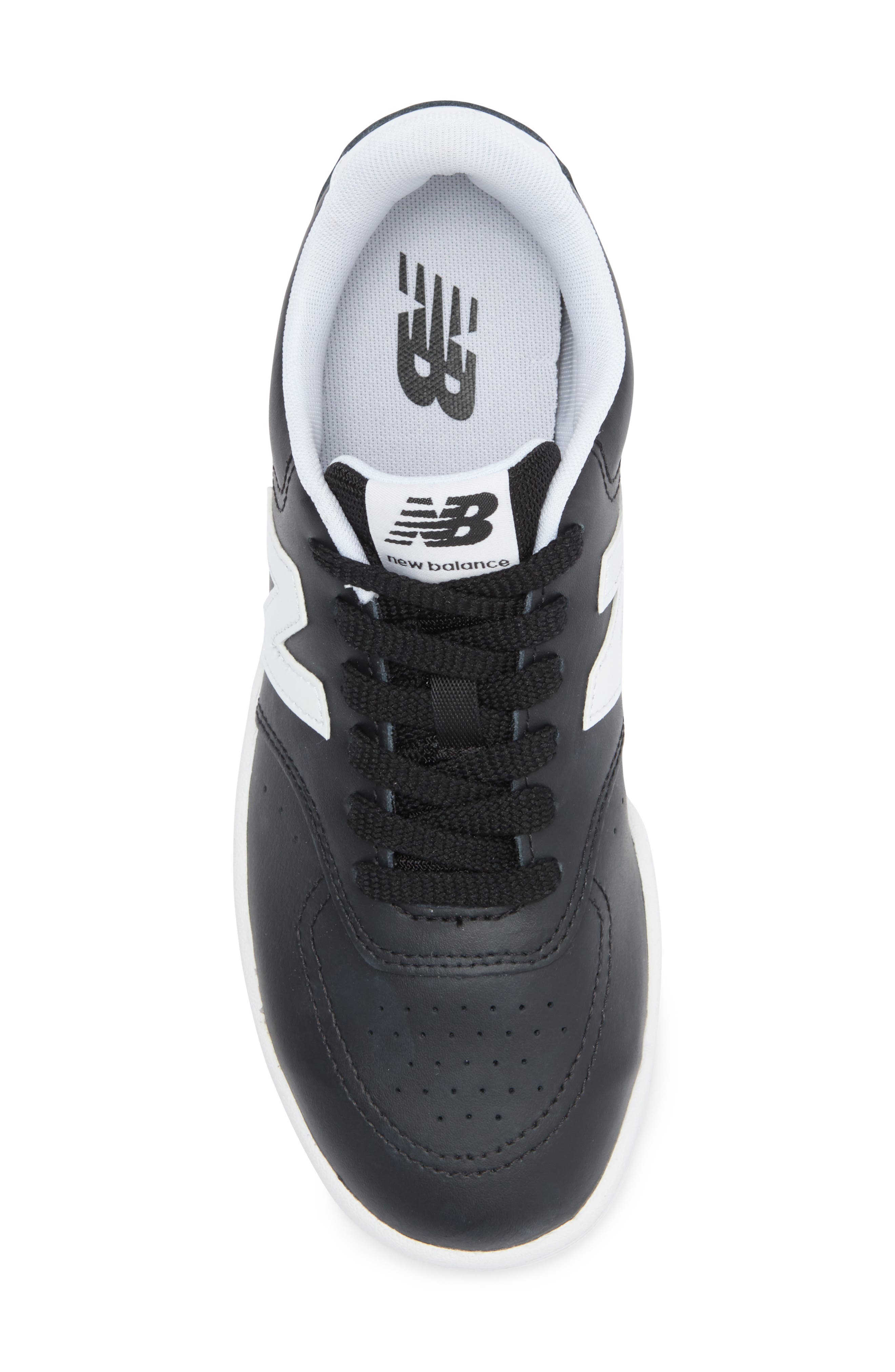 New Balance 80 Basketball Sneaker, Alternate, color, Black/ White