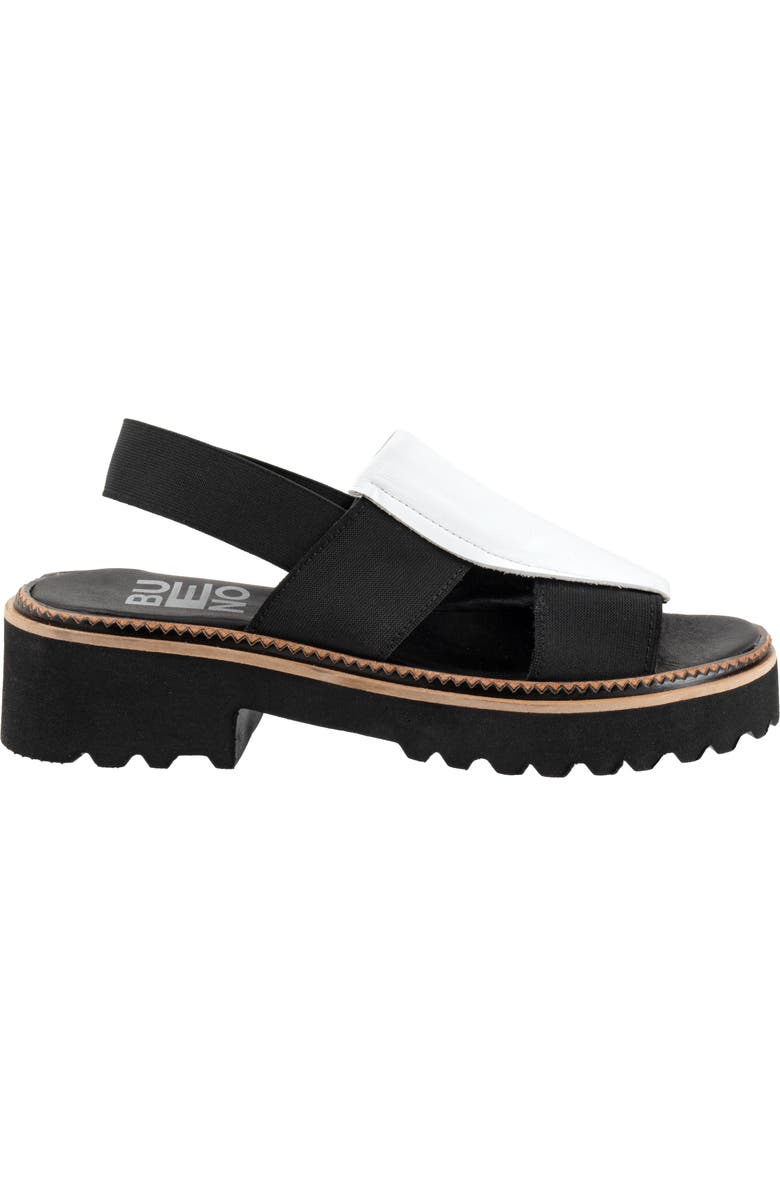 Bueno Amy Slingback Platform Sandal, Alternate, color, White