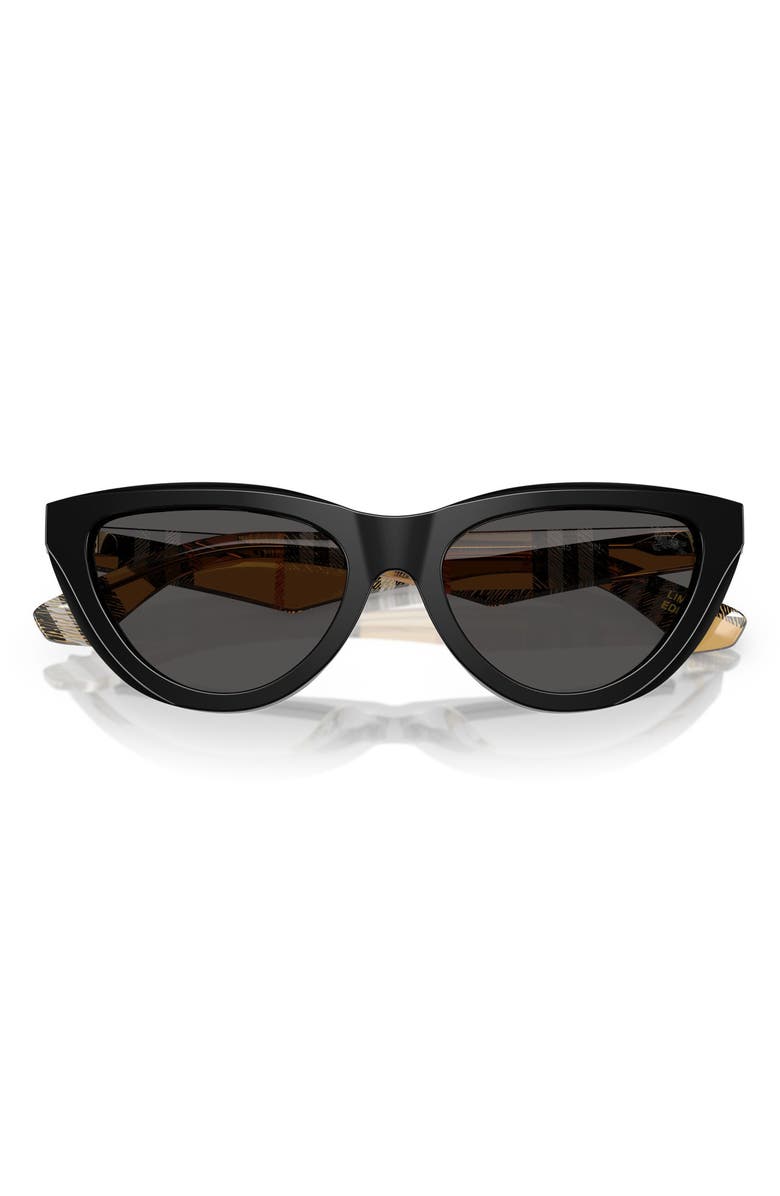 Burberry 55mm Cat Eye Sunglasses, Alternate, color, 