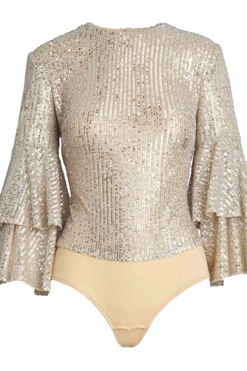 Mac Duggal R26822 In Beige
