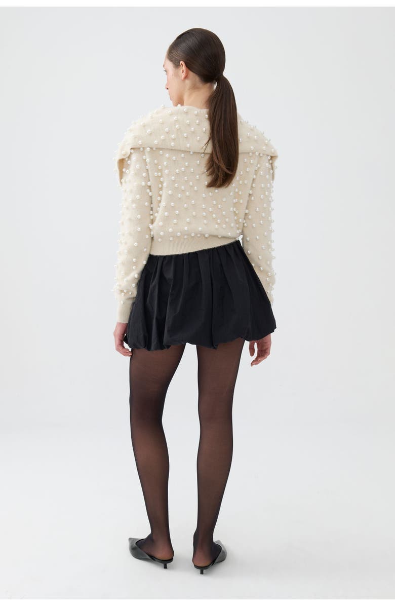 Nocturne Mini Balloon Skirt, Alternate, color, 