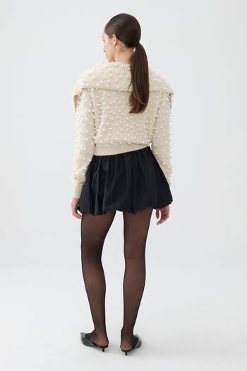 アンドマリー Andmary Nini balloon skirt black ANDMARY】Nini balloon skirt