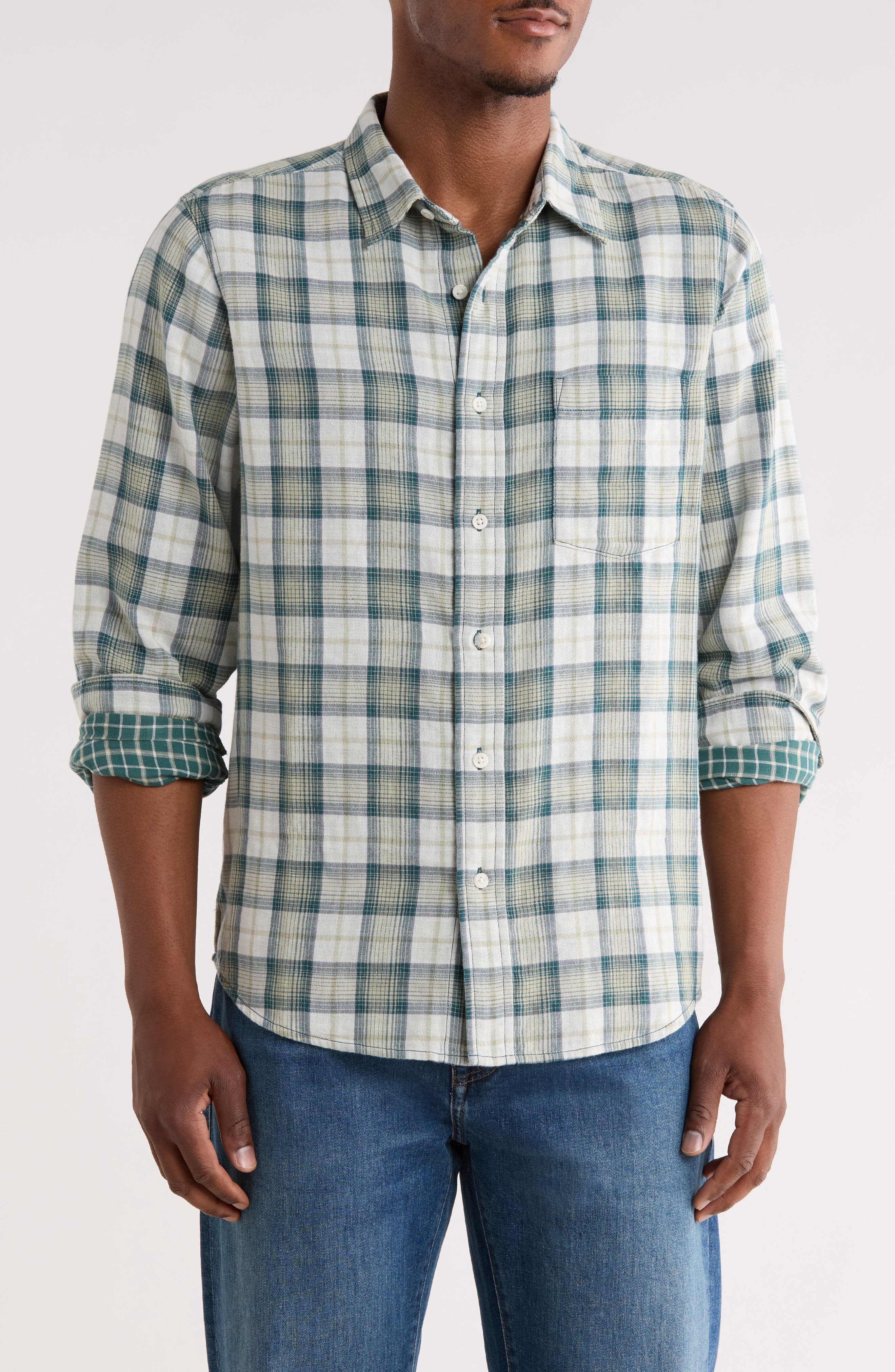 Duofold Flannel Button-Up Shirt