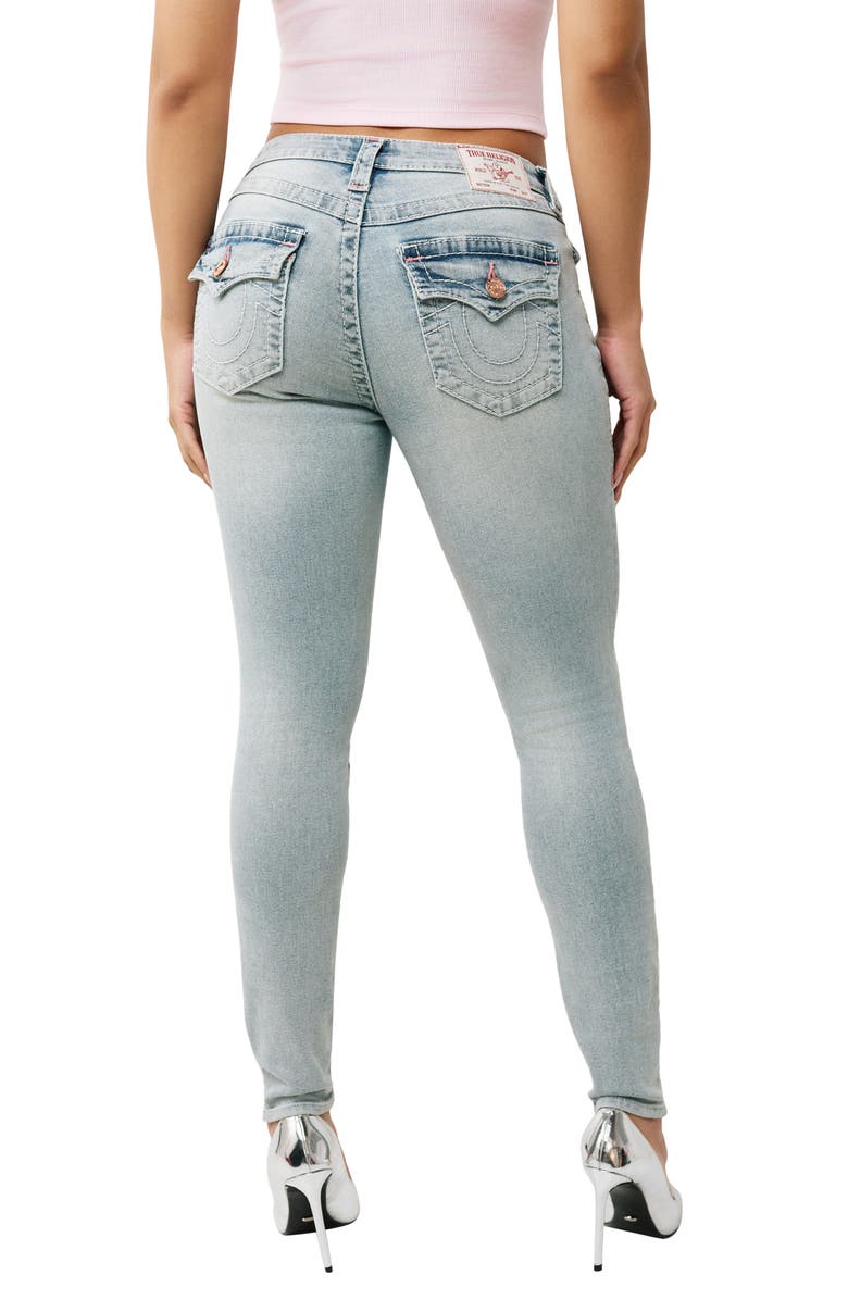 True Religion Jennie Skinny Jeans, Alternate, color, Playmaker Faded Indigo
