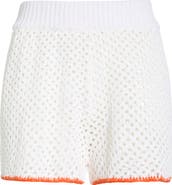 Elan Open Knit Cover-Up Shorts