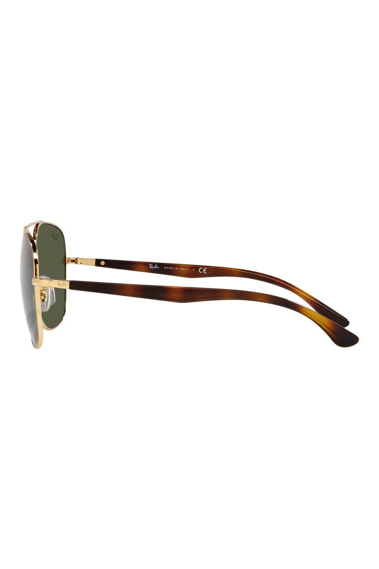 59mm Square Sunglasses, Alternate, color, GOLD FLASH