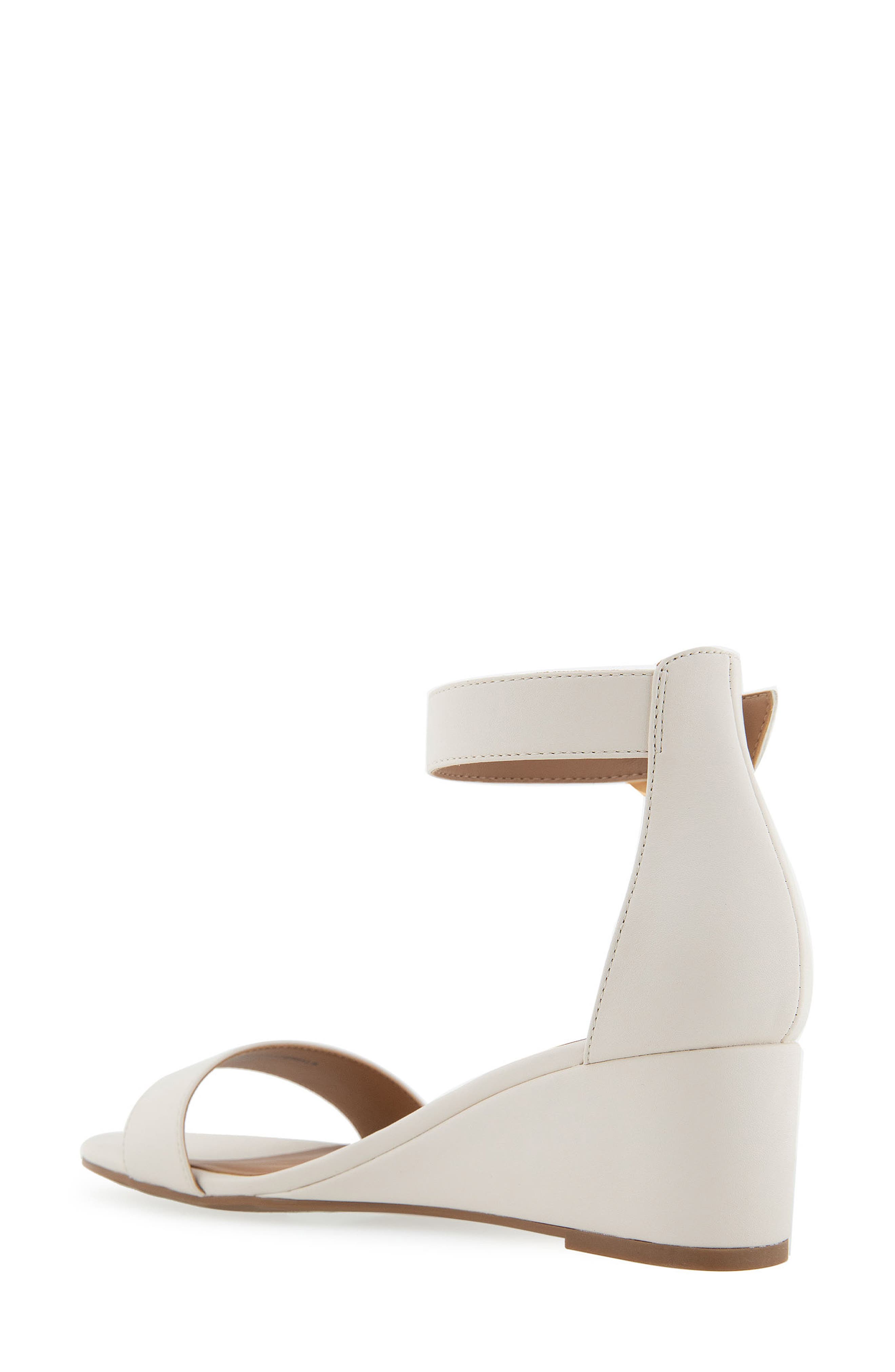 Willis Wedge Heel Sandal, Alternate, color, EGGNOG PU LEATHER