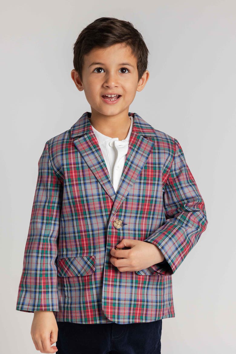 Plaid Blazer, Alternate, color, Grey Multi Plaid