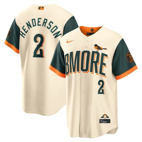 Men's Nike Gunnar Henderson Cream Baltimore Orioles 2026 City Connect Stadium Jersey