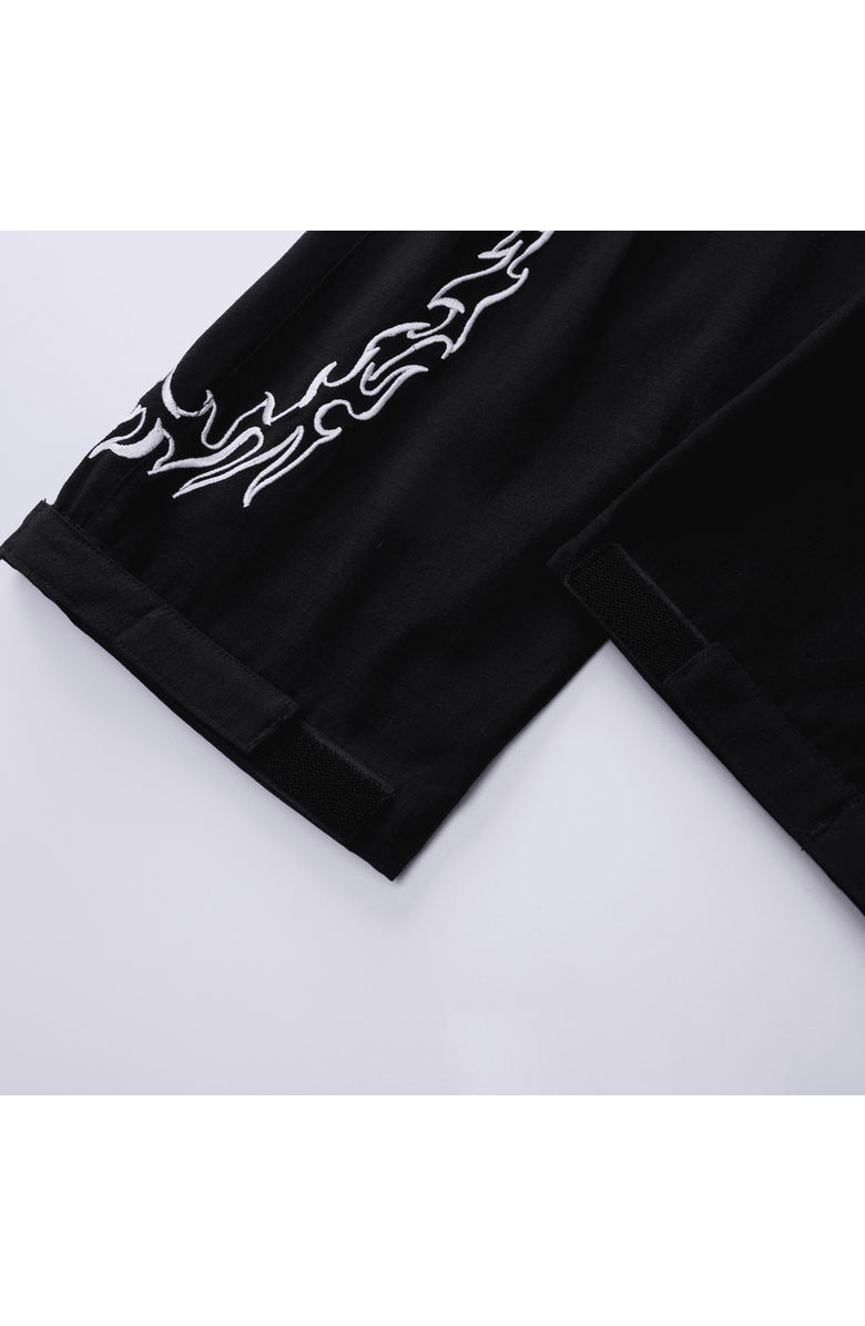 VERYRARE Ripstop Quote Pants, Alternate, color, Black