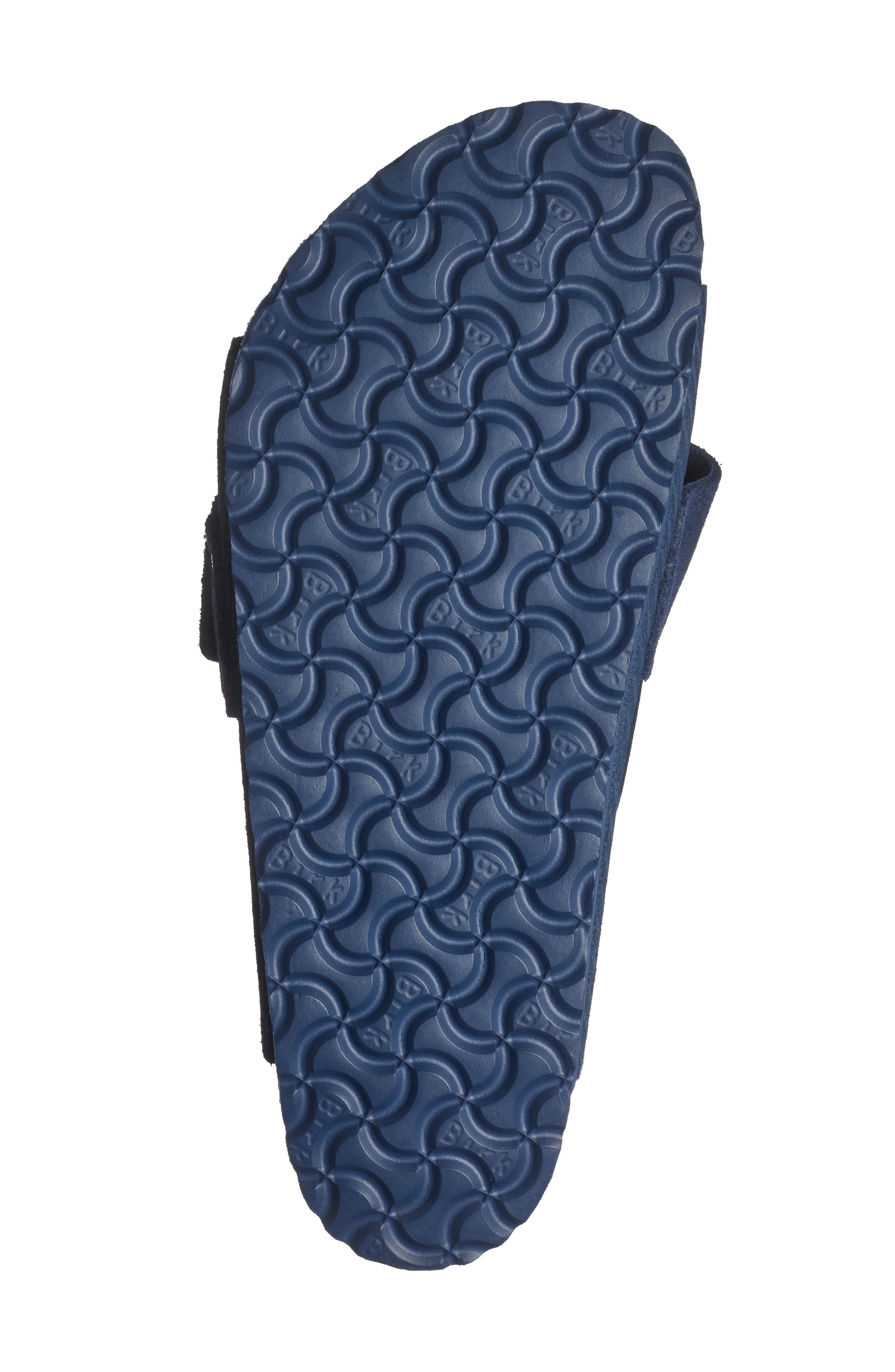 Kyoto Corduroy Suede Slide Sandal, Alternate, color, INDIGO