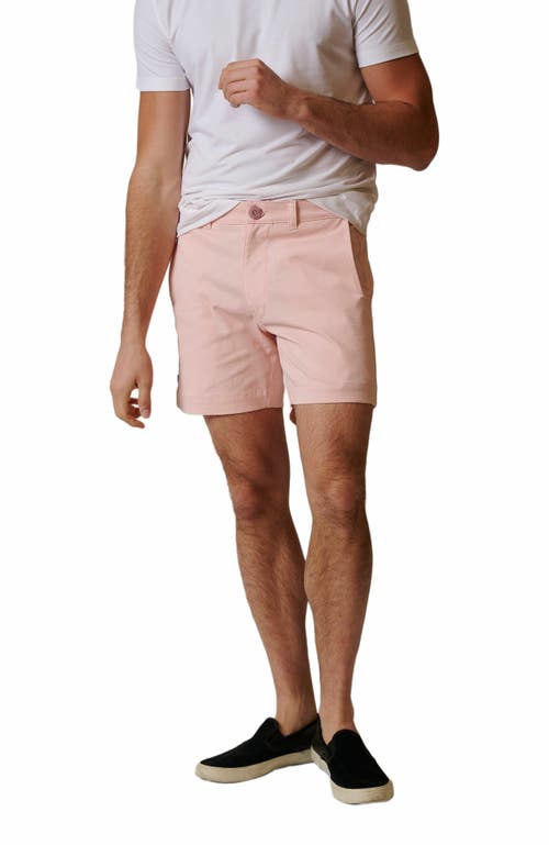 Leisure Lab Stretch Cotton Chino Shorts In Multi