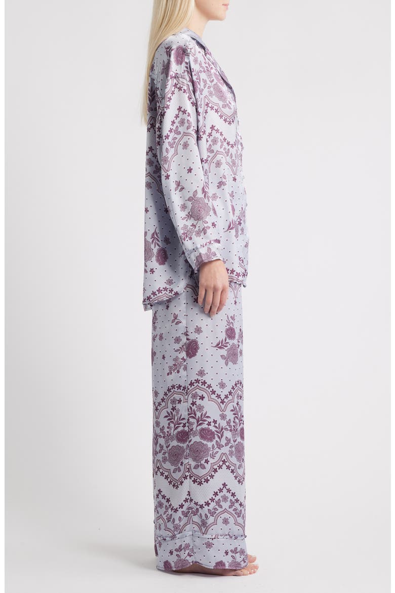 Dreamy Days Print Pajamas, Alternate, color, ICE COMBO