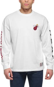 TOMMY JEANS Men's Tommy Jeans Black/White Miami Heat Matthew 2-In-1 T-Shirt & Hoodie Combo Set